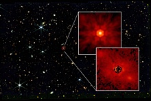 Астрономы поймали неуловимый ранее звездный свет самых древних квазаров