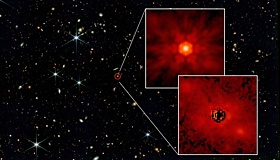 Астрономы поймали неуловимый ранее звездный свет самых древних квазаров