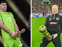 Будаков приложил к паху кубок Медиалиги после победы в финале. Так делал Мартинес на ЧМ-2022