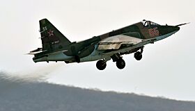Штурмовики Су-25 уничтожили опорный пункт ВСУ