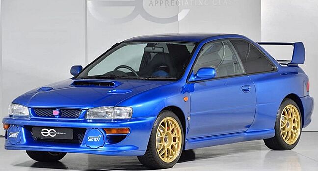 В продаже появилась Subaru Impreza 22B STi 1998 года почти без пробега
