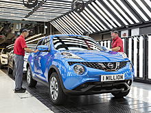 Nissan выпустил миллионный экземпляр кроссовера Juke