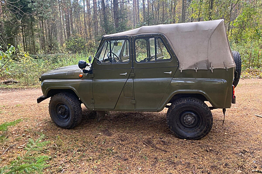 Забытый на 40 лет военный УАЗ продают за полмиллиона рублей