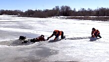 Кировские спасатели сняли фильм об опасности зимних водоёмов и правилах поведения на них
