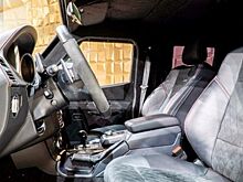 Хардкорный Mercedes-Benz G500 4x4 превратили в пикап-броневик