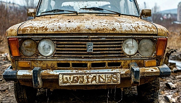 Курского водителя оштрафовали за грязный номер