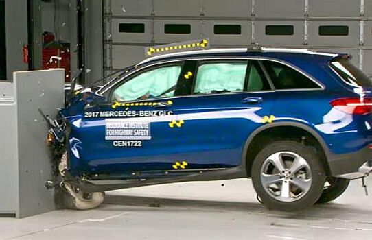 Максимум баллов от IIHS: Mercedes-Benz GLC бьётся как надо