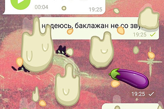 Пользователи осудили сексуализированные эмодзи персика и баклажана в Telegram