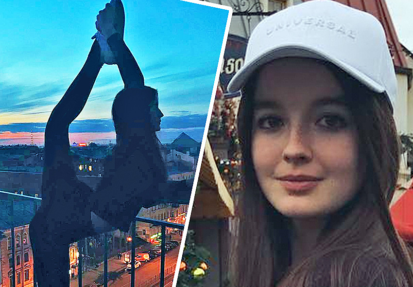 16-летняя Саша Стриженова показала равновесие в шпагате и шикарную растяжку