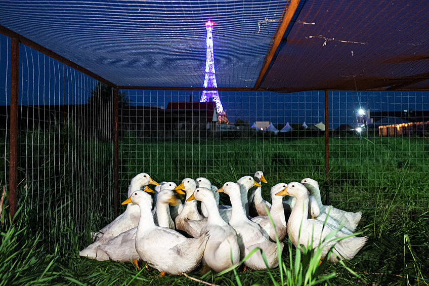 Виды села Париж в Челябинской области, май 2025 года