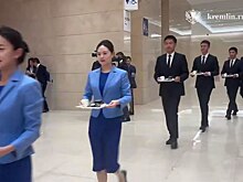 Стало известно, какой десерт подали Путину и Си Цзиньпину на встрече ШОС