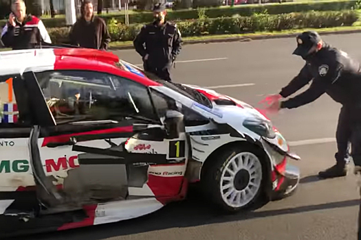 Себастьен Ожье попал в аварию на Ралли Хорватии WRC и покинул место ДТП — видео