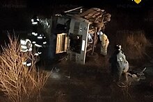 Пассажирский автобус упал в кювет в российском регионе