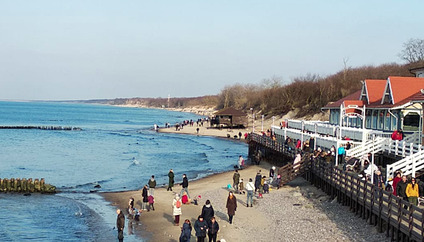 В Зеленоградске на пляже появится бассейн с подогреваемой морской волной