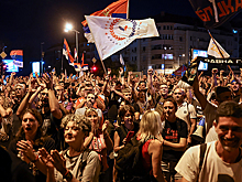 В ходе очередных уличных беспорядков в Сербии задержаны 42 человека