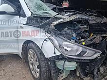 В Курской области произошло серьёзное ДТП с грузовиком, ранены 2 человека