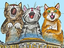 На выставку художника Олега Малинина «Вологодская котовасия» приглашают горожан (0+)