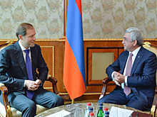 Денис Мантуров встретился с Президентом Республики Армения Сержем Саргсяном