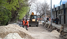В Волгограде возобновились работы по благоустройству улицы Казахской