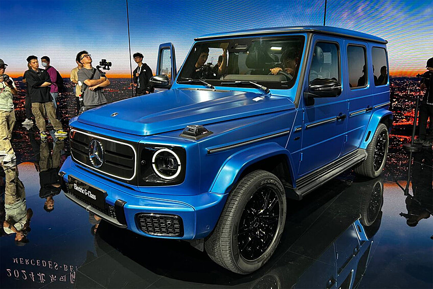 Mercedes-Benz G-Class EV на международном автосалоне Auto China 2024 в Пекине