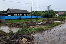 В Приморье паводок заблокировал выезд из села Хороль