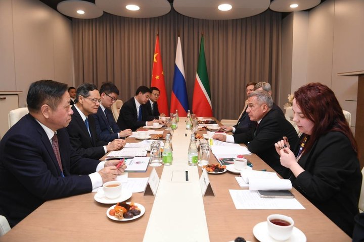 Рустам Минниханов: «Российско-китайские отношения достигли беспрецедентного уровня»
