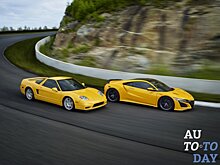 Acura NSX прибывает с новым оттенком кузова Indy Yellow Pearl