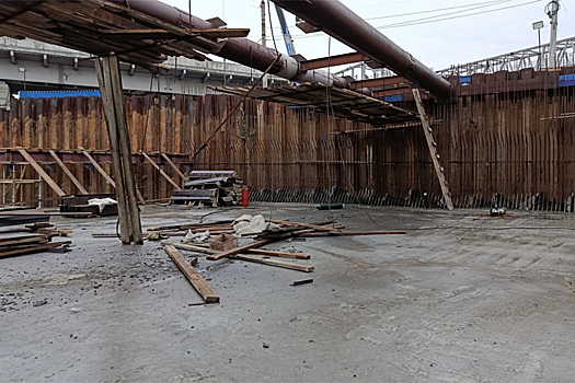 Двое рабочих пострадали при строительстве четвертого моста в Новосибирске