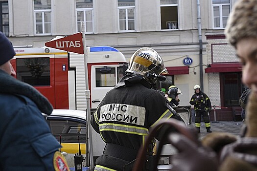 Возгорание произошло в столовой детсада в Москве