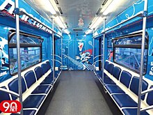 Новый тематический поезд вышел на Серпуховско-Тимирязевскую линию метро