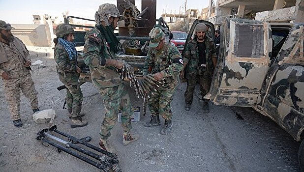 Сирийская армия освободила Эль-Карьятейн
