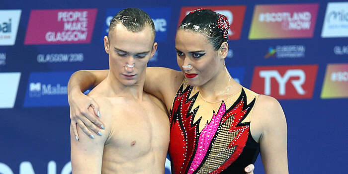 Синхронное плавание. Мировая серия. Гурбанбердиева и Мальцев выиграли произвольную программу в суперфинале