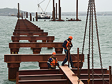 Названа общая стоимость строительства Крымского моста