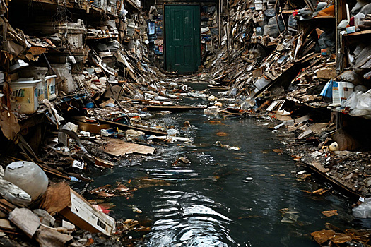В Брянской области прокуроры выявили мусор и затопление в подвале многоквартирного дома