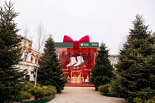 В Москве открылись гигантские арт-павильоны и зимние развлечения для всей семьи