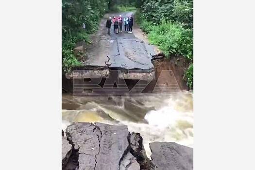 Ливни отрезали десятки домов в Подмосковье от цивилизации