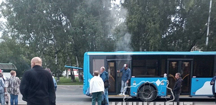 Задымление вновь произошло в кемеровском автобусе