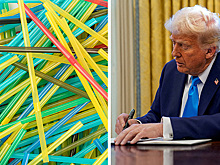 Трамп вернул госслужащим пластиковые трубочки