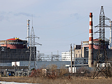 На ЗАЭС чинят линию связи между распределительным устройством станций