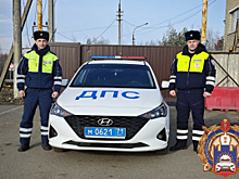 В Тульской области инспекторы ДПС оперативно доставили беременную женщину в роддом