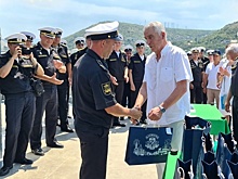 Зеленоградская делегация во главе с председателем Общественного совета  при УВД по ЗелАО Анатолием Хурумовым посетила Севастополь