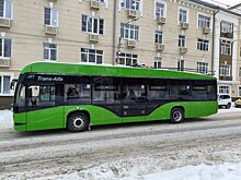 В Курске тестируют новый троллейбус «Авангард»