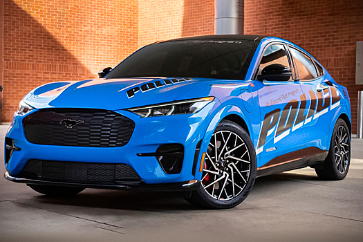Электрический Ford Mustang заступил на службу в полицию Нью-Йорка