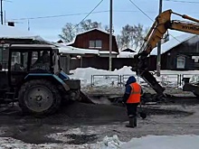 Сотни домов в Томске остались без воды из-за коммунальной аварии