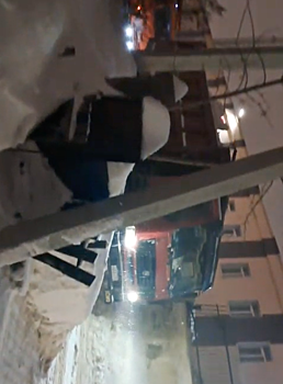 Жители Новосибирска пожаловались на бесконечные колонны грузовиков под окнами