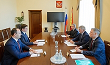 Алексея Карякина представили губернатору в качестве руководителя Центрально-Черноземного Росприроднадзора