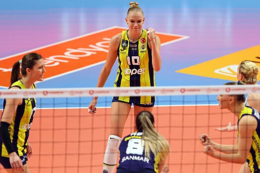 Российская волейболистка Арина Федоровцева стала лучшей в центральном матче чемпионата Турции «Фенербахче» — «Вакыфбанк»