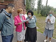 На территории иркутского лицея – интерната №1 благоустраивают спортивную площадку