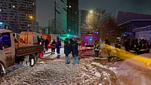 МЧС ликвидировали пожар на Открытом шоссе в Москве