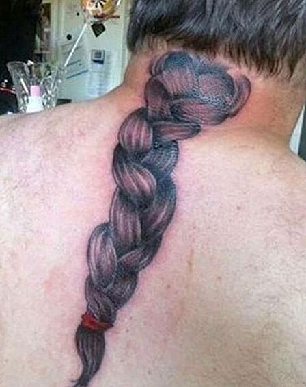 Коса до пояса. 